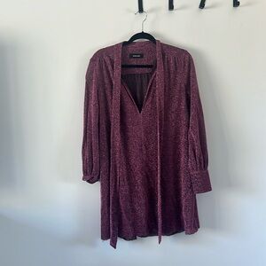 Rachel Comey Metallica Pink Dress